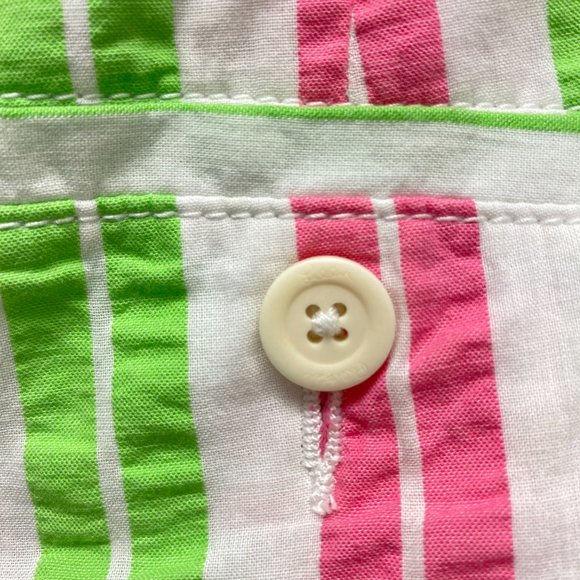 Lilly Pulitzer pink and green shorts, size 4 - Picture 2 of 4